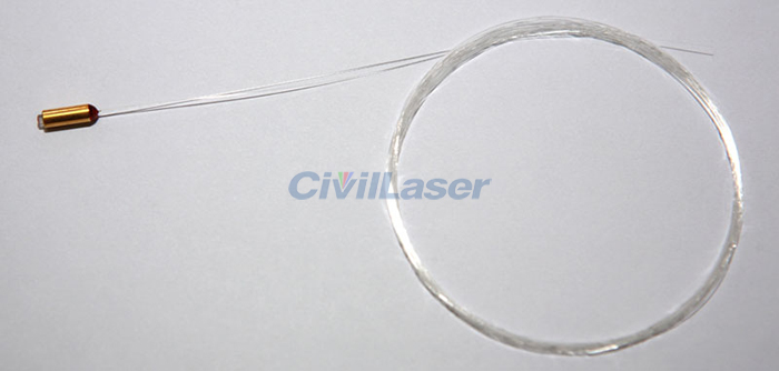 Single Mode Coupler Single Core Optical Fiber Collimator Gold Plated Tube C-Lens